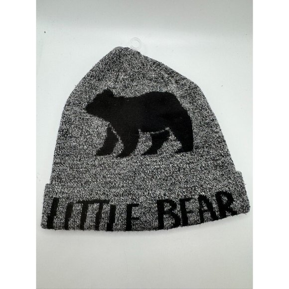 Little Bear Toque Youth Sized Embroidered Canada Flag Acrylic Canadiana Family - Picture 1 of 7